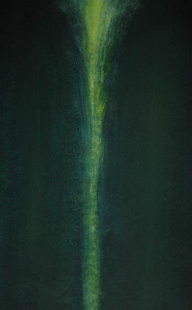 Oil on acrylic on paper